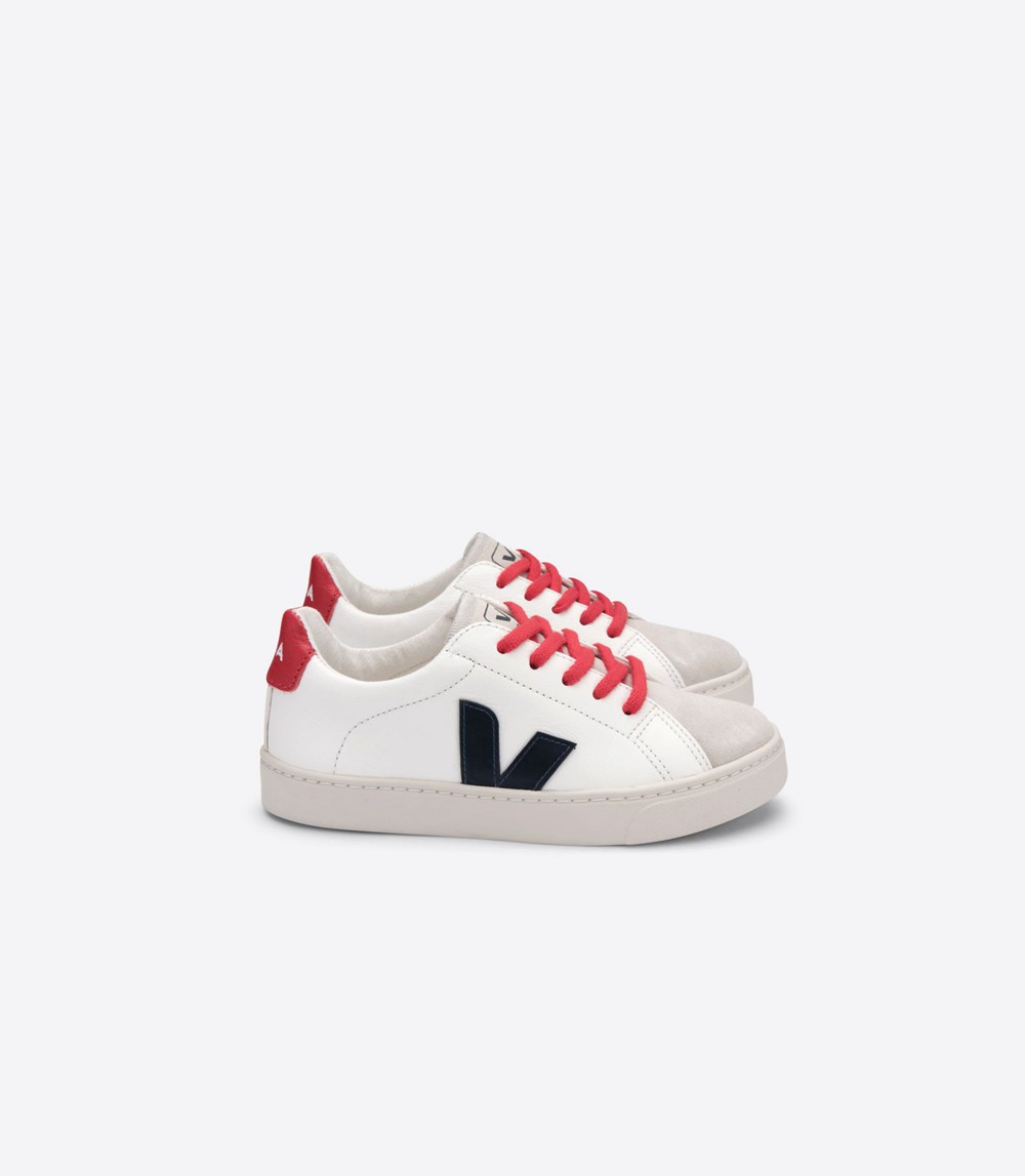 Veja Trainers Kids White - Esplar Lace Chromefree - TBEF-65784